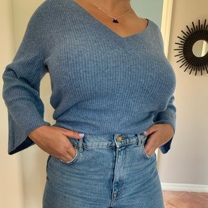 Blue Sweater from White House Black Market, New with Tags / L